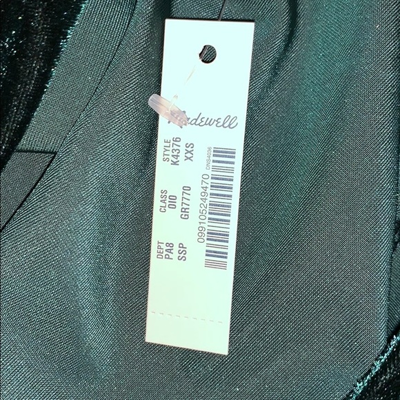 Madewell Velvet Butterfly Top - Picture 9 of 9